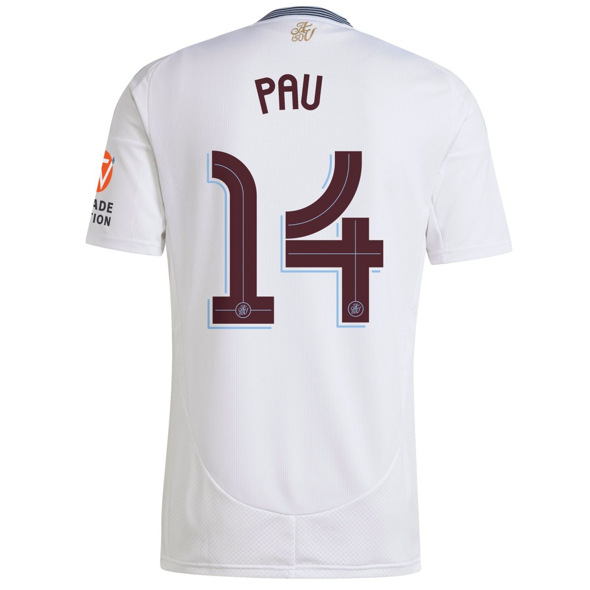 aston villa adidas away shirt 2024-25 with pau 14 cup printing Collection | Authentic Aston Villa Shirts