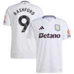 aston villa adidas away shirt 2024-25 with rashford 9 printing Collection | Authentic Aston Villa Shirts