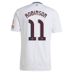aston villa adidas away shirt 2024-25 with robinson 11 cup printing Collection | Authentic Aston Villa Shirts