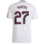 aston villa adidas away shirt 2024-25 with rogers 27 cup printing Collection | Authentic Aston Villa Shirts