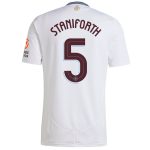 aston villa adidas away shirt 2024-25 with staniforth 5 cup printing Collection | Authentic Aston Villa Shirts
