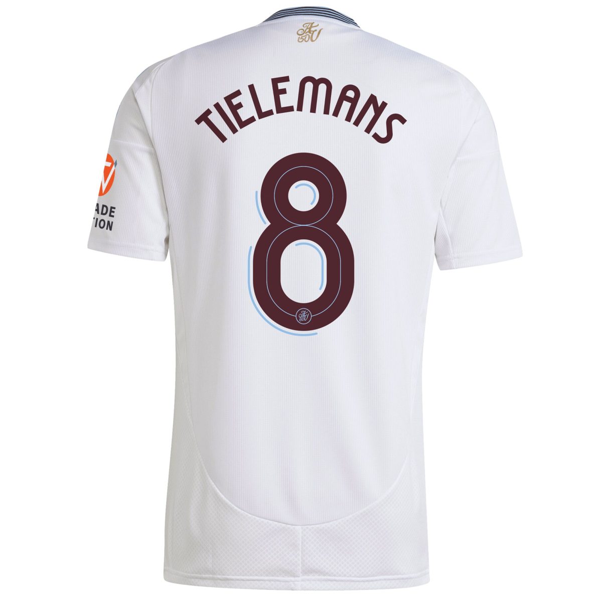 aston villa adidas away shirt 2024-25 with tielemans 8 cup printing Collection | Authentic Aston Villa Shirts