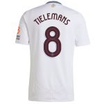 aston villa adidas away shirt 2024-25 with tielemans 8 cup printing Collection | Authentic Aston Villa Shirts