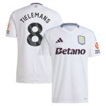 aston villa adidas away shirt 2024-25 with tielemans 8 printing Collection | Authentic Aston Villa Shirts