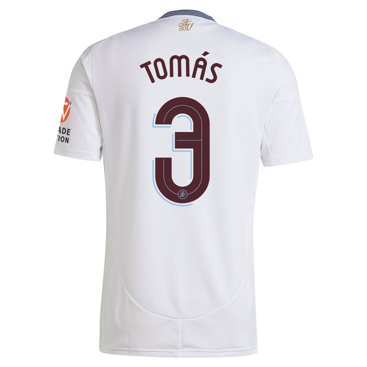 aston villa adidas away shirt 2024-25 with tomás 3 cup printing Collection | Authentic Aston Villa Shirts