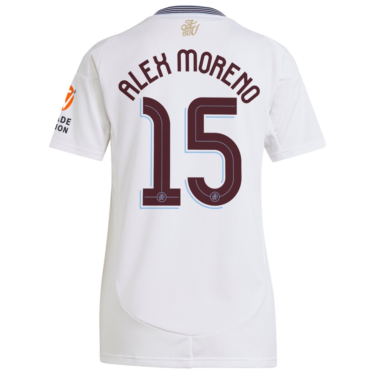 aston villa adidas away shirt 2024-25 – womens with alex moreno 15 cup printing Collection | Authentic Aston Villa Shirts