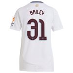 aston villa adidas away shirt 2024-25 – womens with bailey 31 cup printing Collection | Authentic Aston Villa Shirts
