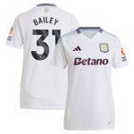 aston villa adidas away shirt 2024-25 – womens with bailey 31 printing Collection | Authentic Aston Villa Shirts