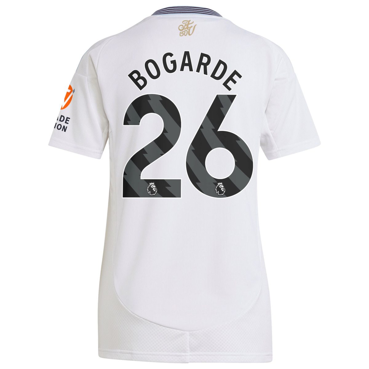 aston villa adidas away shirt 2024-25 – womens with bogarde 26 printing Collection | Authentic Aston Villa Shirts