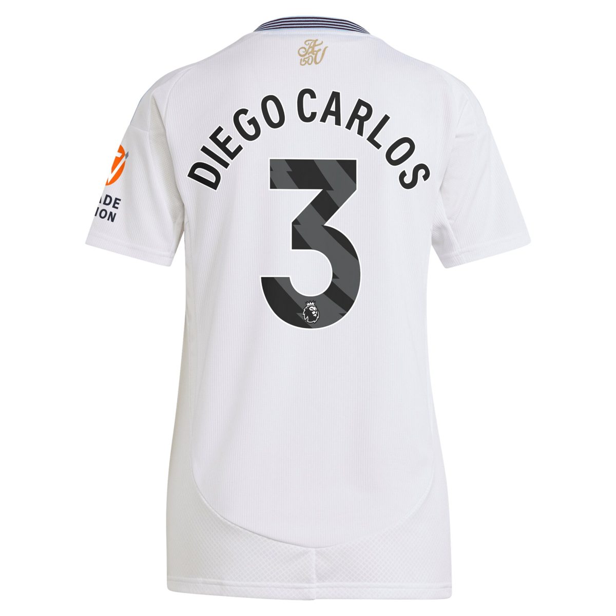 aston villa adidas away shirt 2024-25 – womens with diego carlos 3 printing Collection | Authentic Aston Villa Shirts