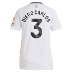 aston villa adidas away shirt 2024-25 – womens with diego carlos 3 printing Collection | Authentic Aston Villa Shirts