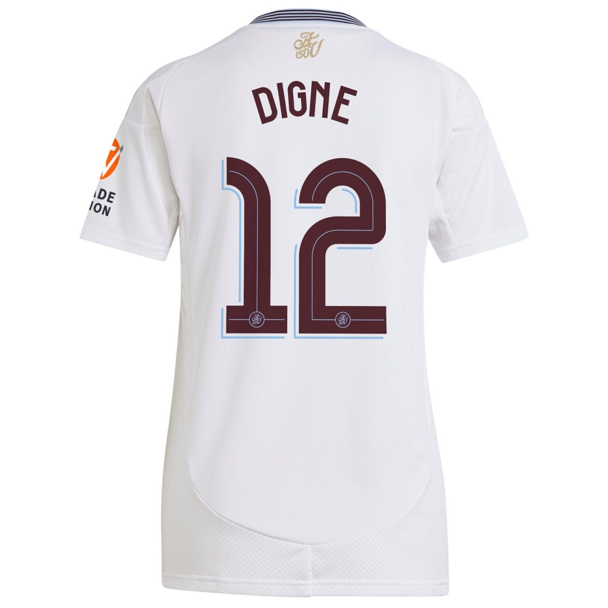 aston villa adidas away shirt 2024-25 – womens with digne 12 cup printing Collection | Authentic Aston Villa Shirts