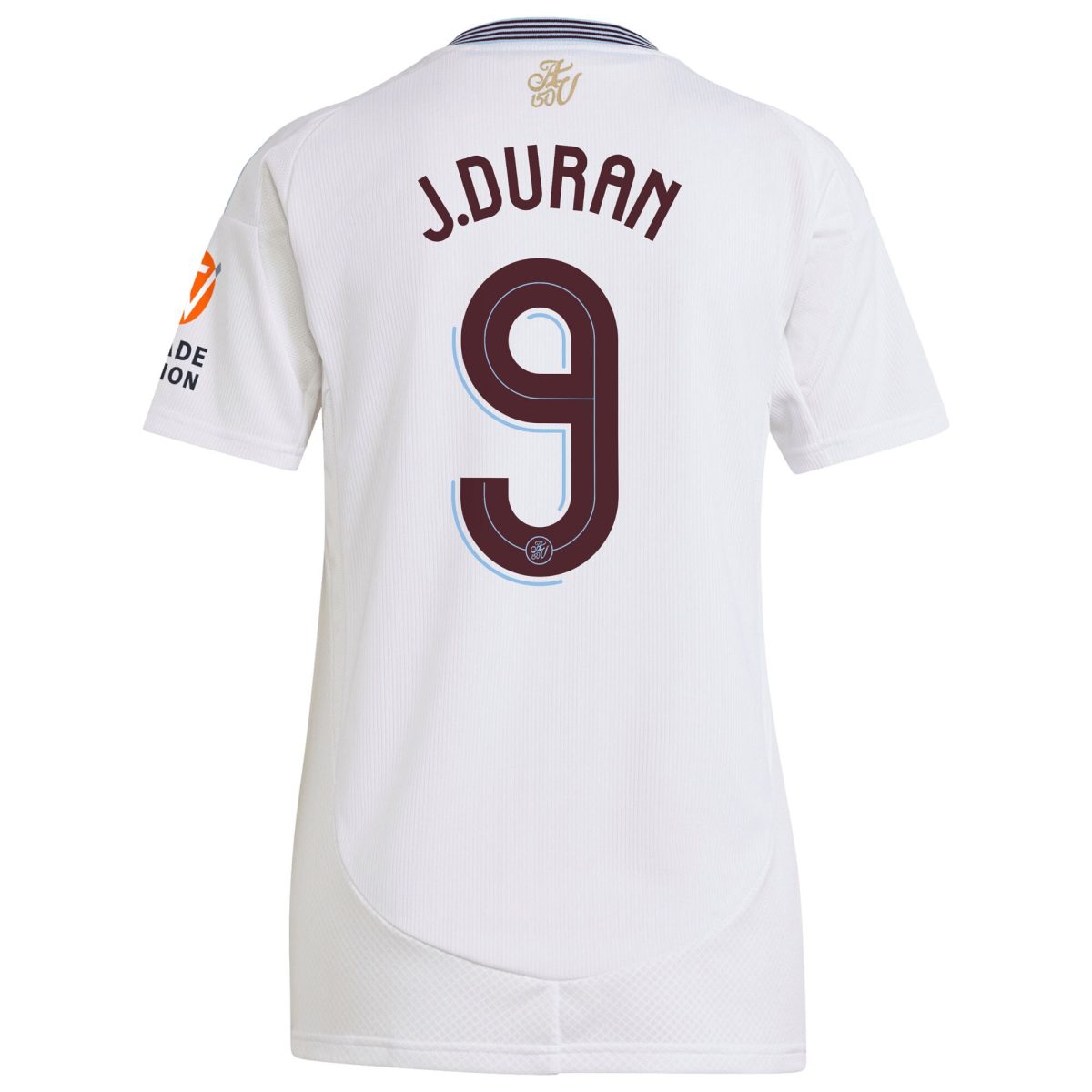 aston villa adidas away shirt 2024-25 – womens with duran 9 cup printing Collection | Authentic Aston Villa Shirts