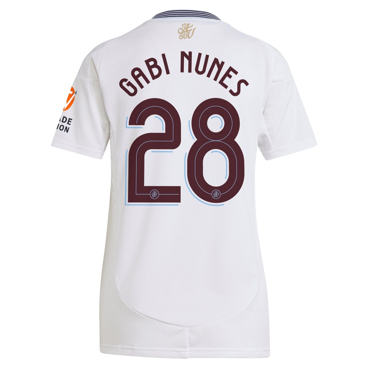 aston villa adidas away shirt 2024-25 – womens with gabi nunes 28 cup printing Collection | Authentic Aston Villa Shirts