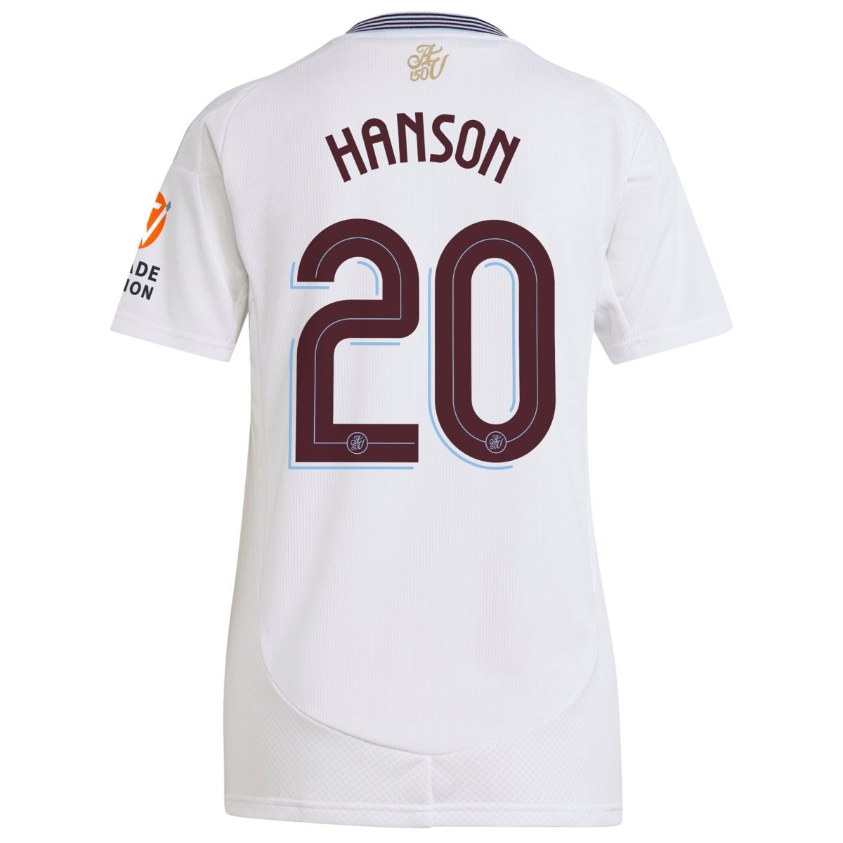 aston villa adidas away shirt 2024-25 – womens with hanson 20 cup printing Collection | Authentic Aston Villa Shirts
