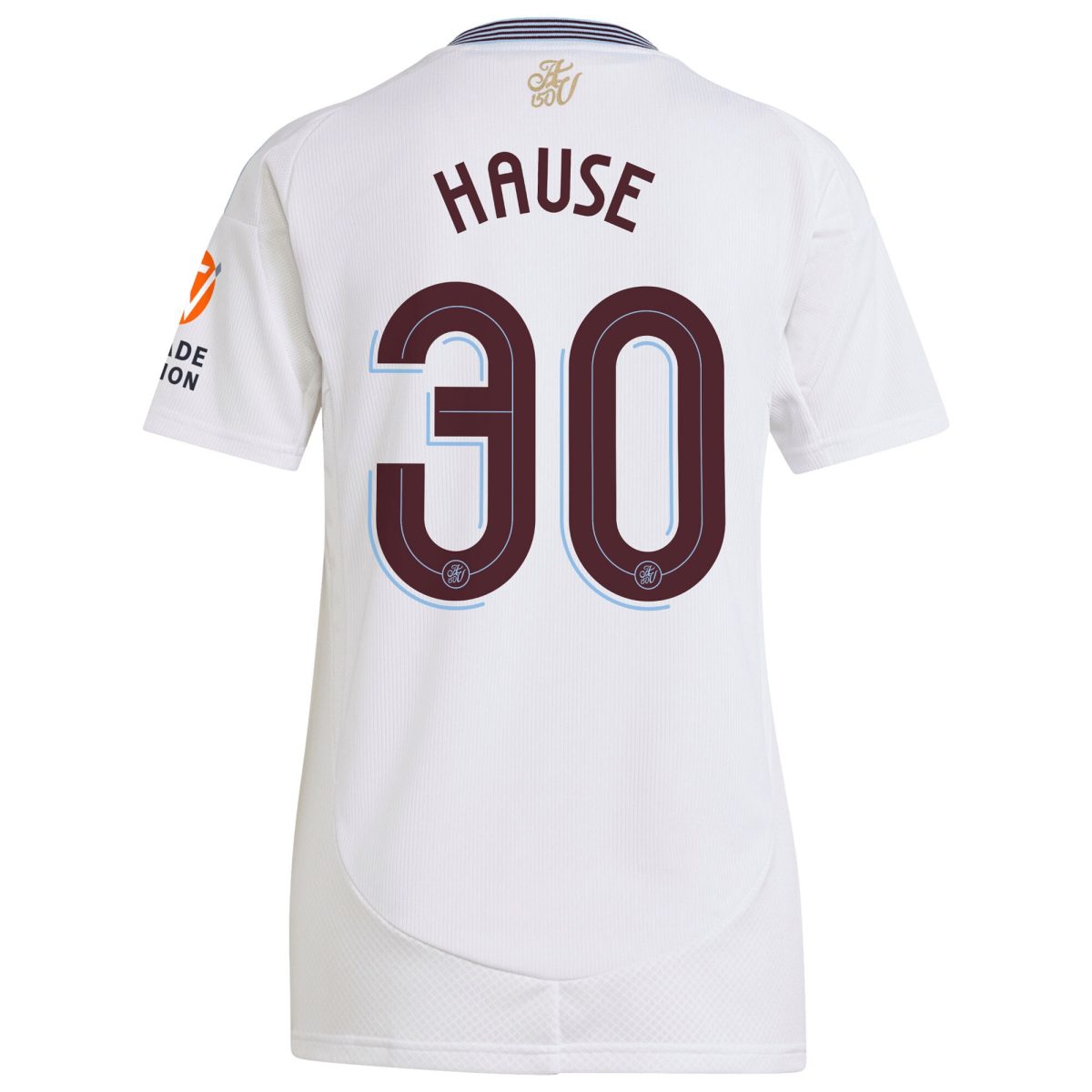 aston villa adidas away shirt 2024-25 – womens with hause 30 cup printing Collection | Authentic Aston Villa Shirts