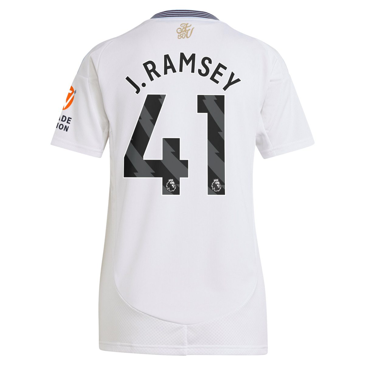 aston villa adidas away shirt 2024-25 – womens with j. ramsey 41 printing Collection | Authentic Aston Villa Shirts