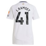 aston villa adidas away shirt 2024-25 – womens with j. ramsey 41 printing Collection | Authentic Aston Villa Shirts