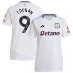 aston villa adidas away shirt 2024-25 – womens with j.duran 9 printing Collection | Authentic Aston Villa Shirts