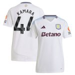 aston villa adidas away shirt 2024-25 – womens with kamara 44 printing Collection | Authentic Aston Villa Shirts