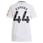 aston villa adidas away shirt 2024-25 – womens with kamara 44 printing Collection | Authentic Aston Villa Shirts