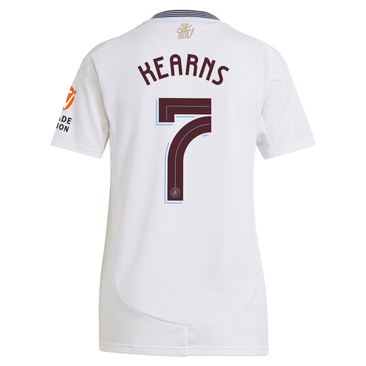 aston villa adidas away shirt 2024-25 – womens with kearns 7 cup printing Collection | Authentic Aston Villa Shirts