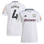 aston villa adidas away shirt 2024-25 – womens with konsa 4 printing Collection | Authentic Aston Villa Shirts