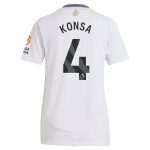 aston villa adidas away shirt 2024-25 – womens with konsa 4 printing Collection | Authentic Aston Villa Shirts