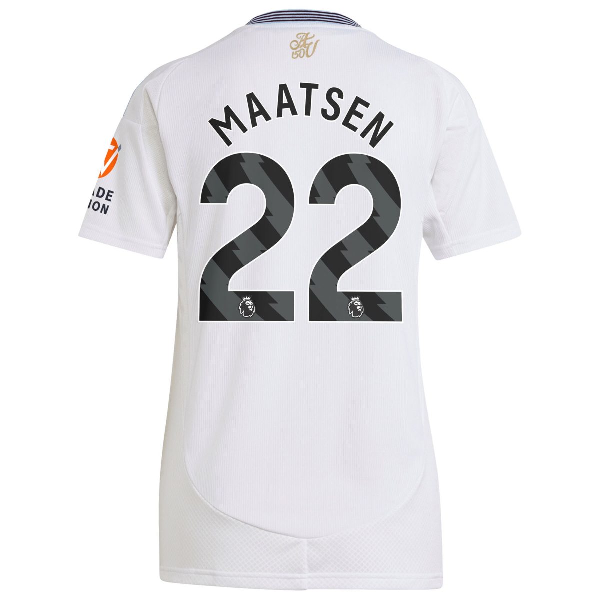 aston villa adidas away shirt 2024-25 – womens with maatsen 22 printing Collection | Authentic Aston Villa Shirts