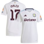 aston villa adidas away shirt 2024-25 – womens with malen 17 cup printing Collection | Authentic Aston Villa Shirts