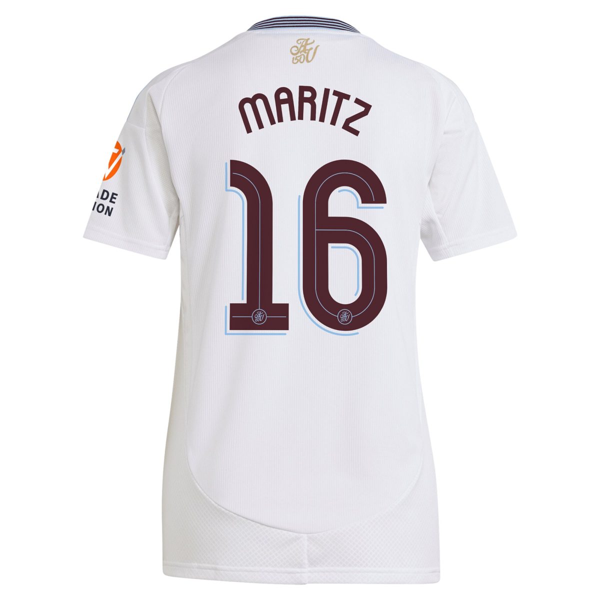 aston villa adidas away shirt 2024-25 – womens with maritz 16 cup printing Collection | Authentic Aston Villa Shirts