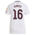 aston villa adidas away shirt 2024-25 – womens with maritz 16 cup printing Collection | Authentic Aston Villa Shirts