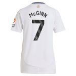 aston villa adidas away shirt 2024-25 – womens with mcginn 7 printing Collection | Authentic Aston Villa Shirts