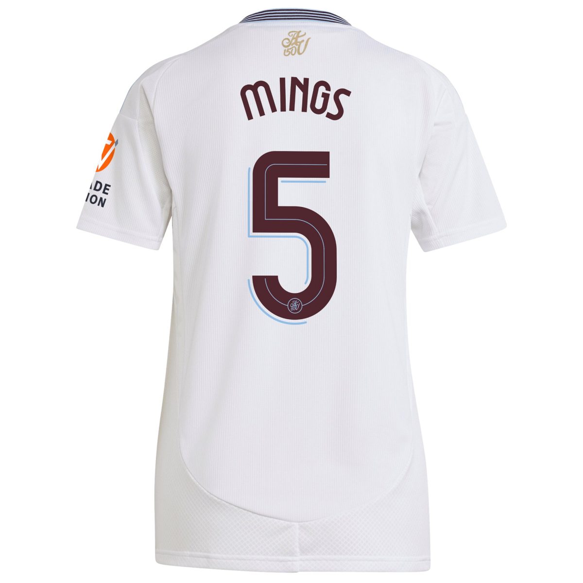 aston villa adidas away shirt 2024-25 – womens with mings 5 cup printing Collection | Authentic Aston Villa Shirts