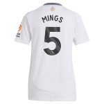 aston villa adidas away shirt 2024-25 – womens with mings 5 printing Collection | Authentic Aston Villa Shirts