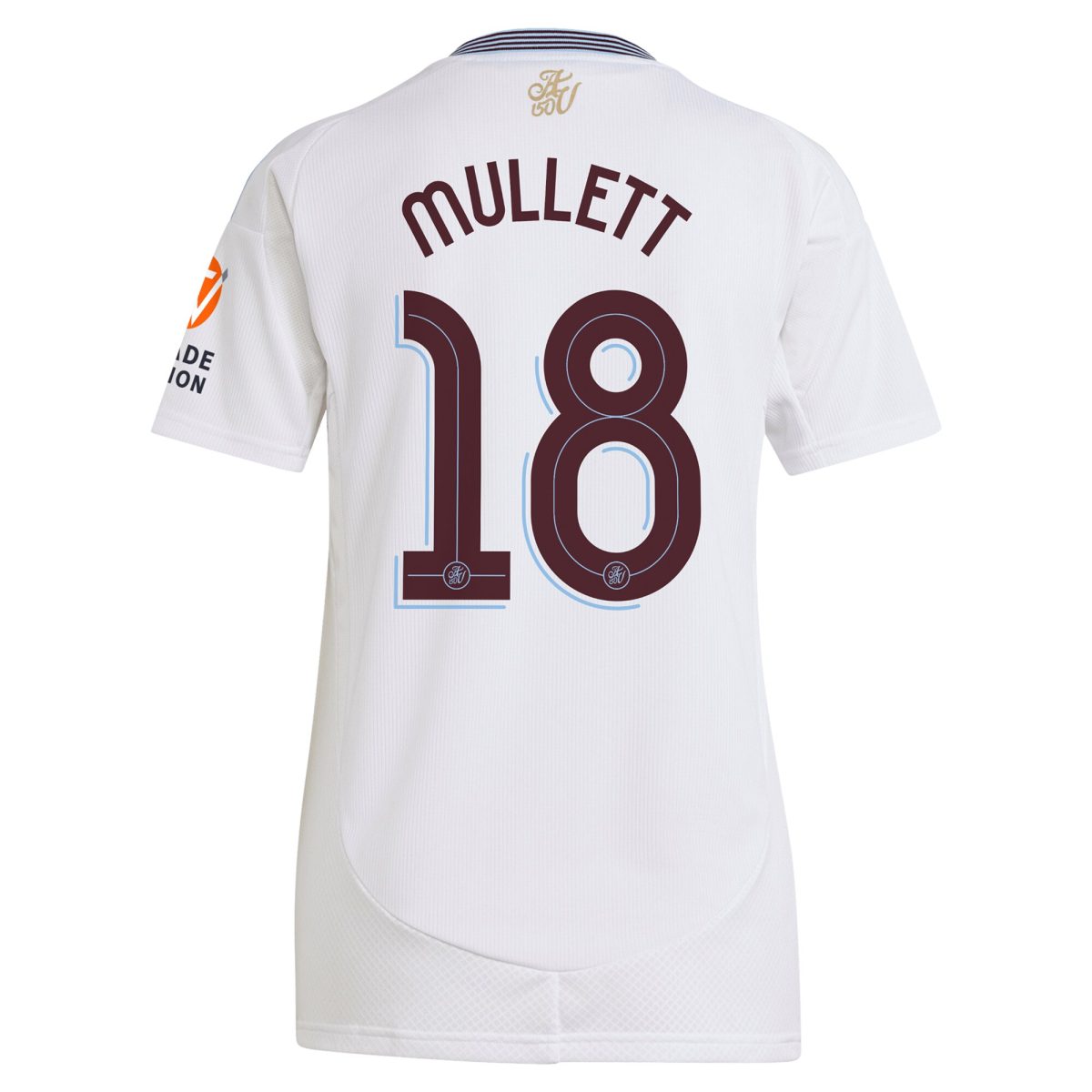aston villa adidas away shirt 2024-25 – womens with mullett 18 cup printing Collection | Authentic Aston Villa Shirts