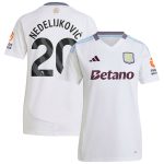 aston villa adidas away shirt 2024-25 – womens with nedeljković 20 printing Collection | Authentic Aston Villa Shirts