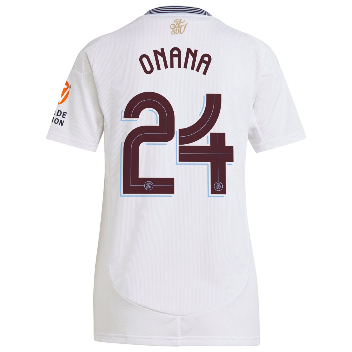 aston villa adidas away shirt 2024-25 – womens with onana 24 cup printing Collection | Authentic Aston Villa Shirts