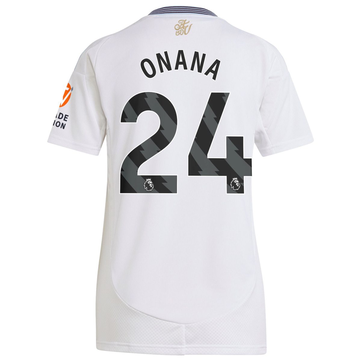 aston villa adidas away shirt 2024-25 – womens with onana 24 printing Collection | Authentic Aston Villa Shirts
