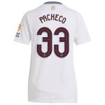 aston villa adidas away shirt 2024-25 – womens with pacheco 33 cup printing Collection | Authentic Aston Villa Shirts