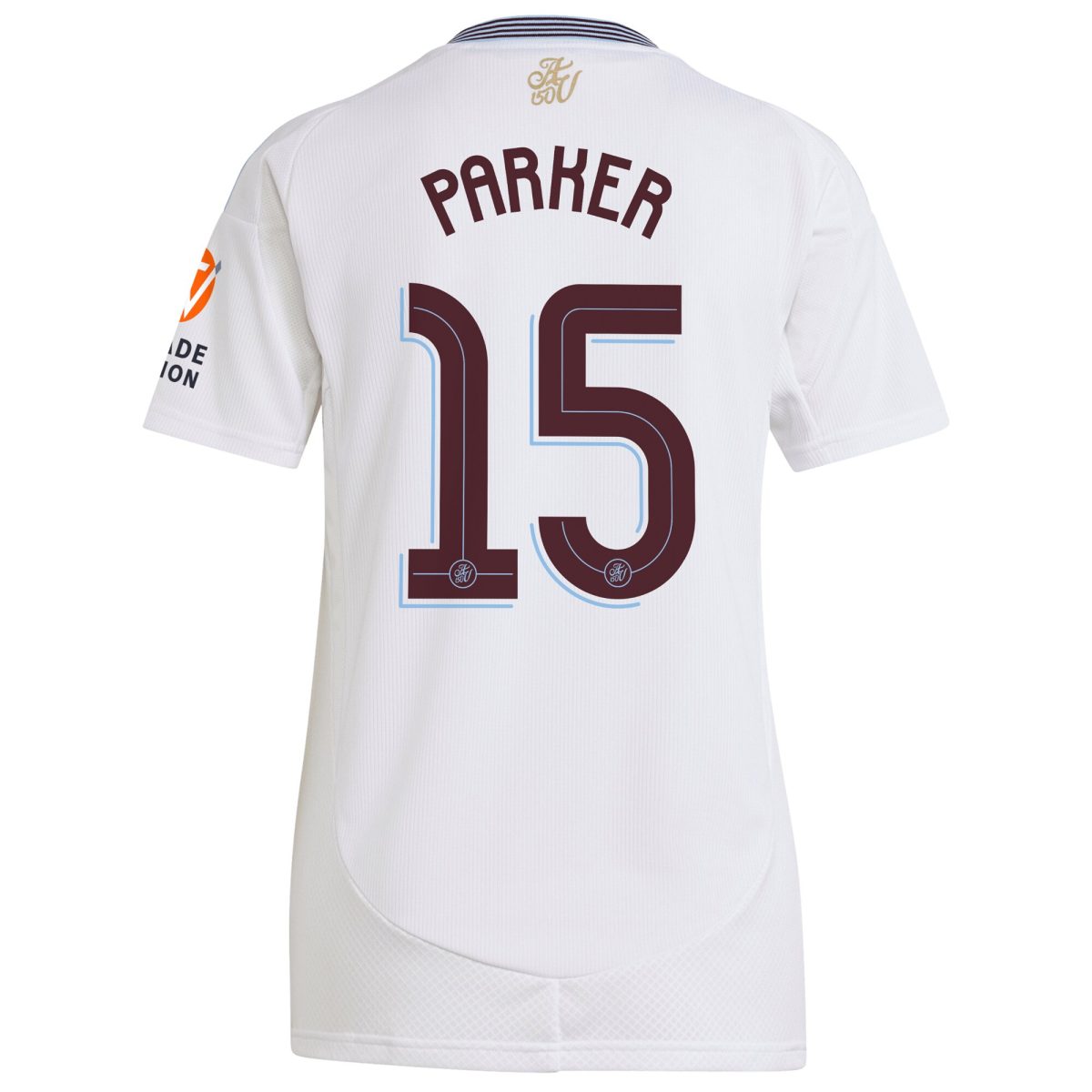 aston villa adidas away shirt 2024-25 – womens with parker 15 cup printing Collection | Authentic Aston Villa Shirts