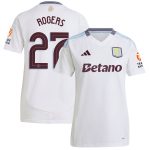 aston villa adidas away shirt 2024-25 – womens with rogers 27 cup printing Collection | Authentic Aston Villa Shirts