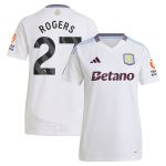 aston villa adidas away shirt 2024-25 – womens with rogers 27 printing Collection | Authentic Aston Villa Shirts