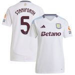 aston villa adidas away shirt 2024-25 – womens with staniforth 5 cup printing Collection | Authentic Aston Villa Shirts