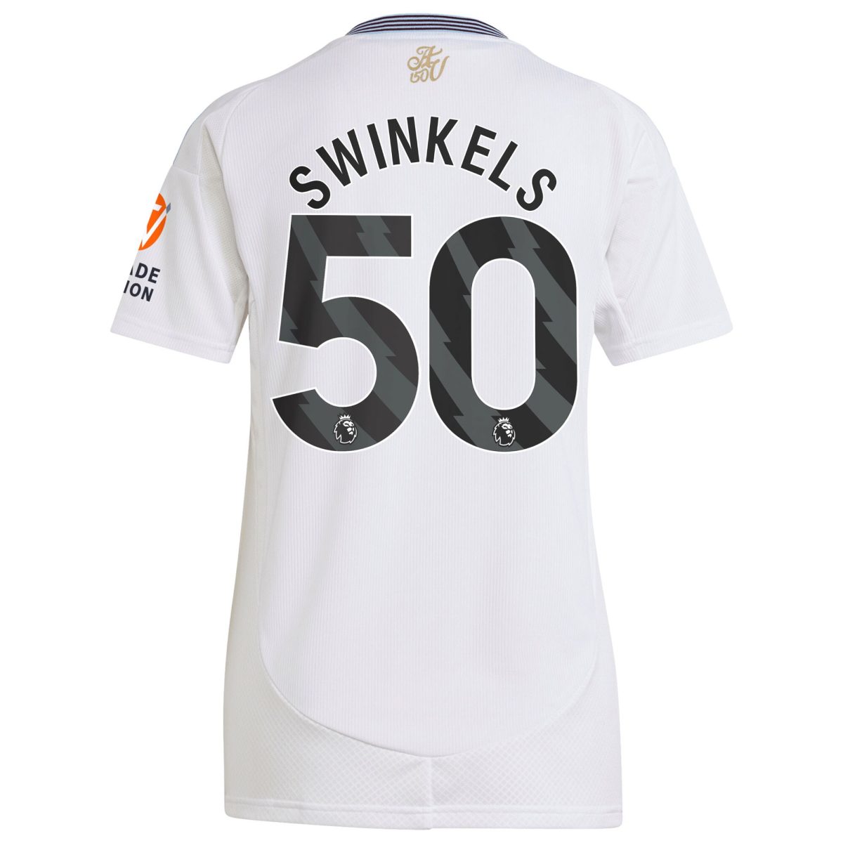 aston villa adidas away shirt 2024-25 – womens with swinkels 50 printing Collection | Authentic Aston Villa Shirts