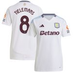 aston villa adidas away shirt 2024-25 – womens with tielemans 8 cup printing Collection | Authentic Aston Villa Shirts