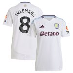 aston villa adidas away shirt 2024-25 – womens with tielemans 8 printing Collection | Authentic Aston Villa Shirts