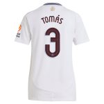 aston villa adidas away shirt 2024-25 – womens with tomás 3 cup printing Collection | Authentic Aston Villa Shirts