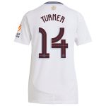 aston villa adidas away shirt 2024-25 – womens with turner 14 cup printing Collection | Authentic Aston Villa Shirts