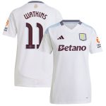 aston villa adidas away shirt 2024-25 – womens with watkins 11 cup printing Collection | Authentic Aston Villa Shirts